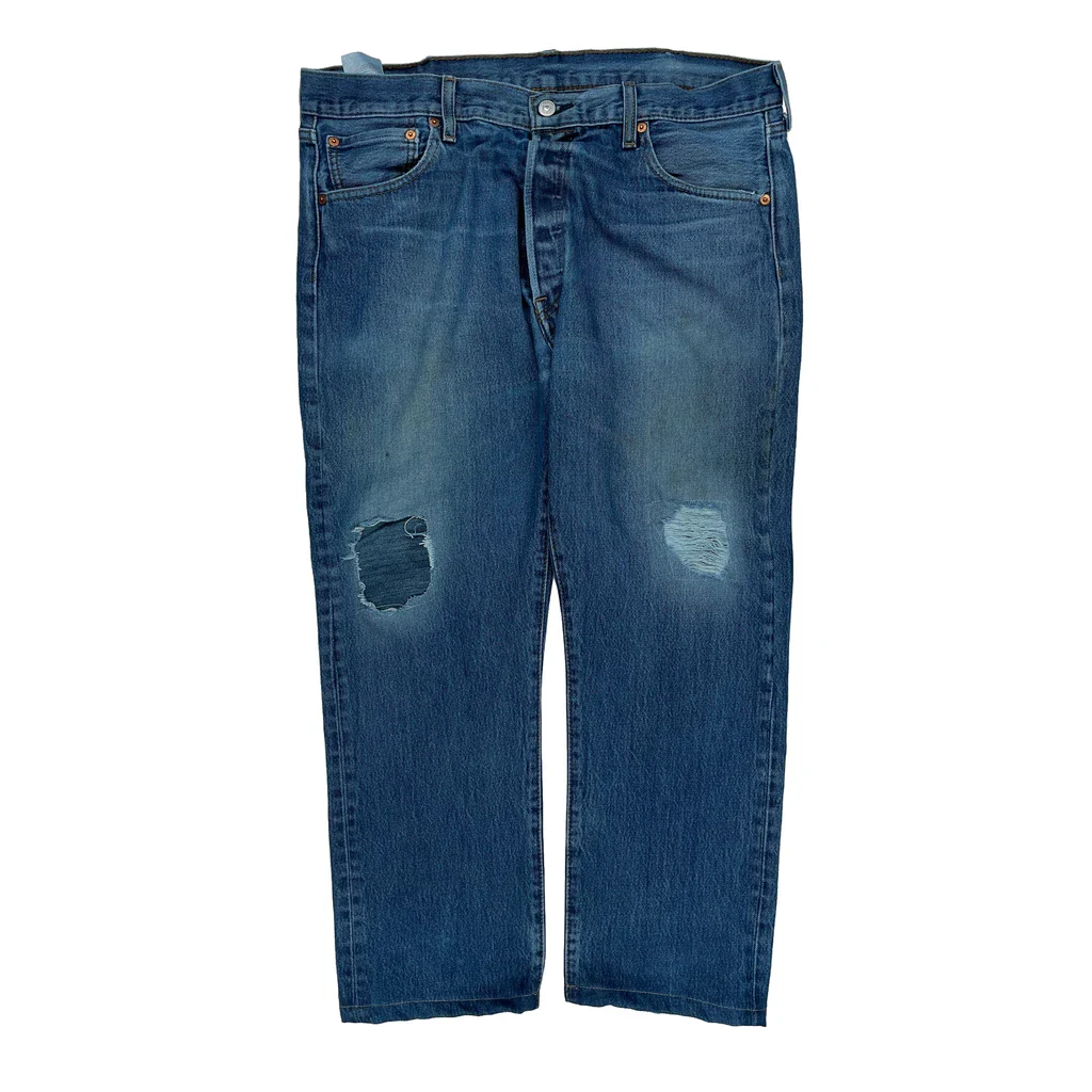 Levis Jeans - 36W 27L Blue Cotton - Image 2