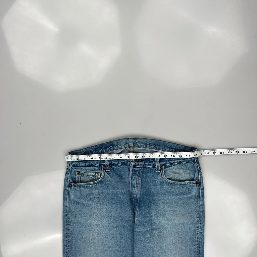 Levis Jeans - 36W 30L Blue Denim - Image 4