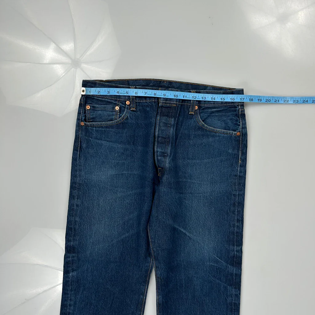 Levis Jeans - 36W 27L Blue Cotton - Image 3