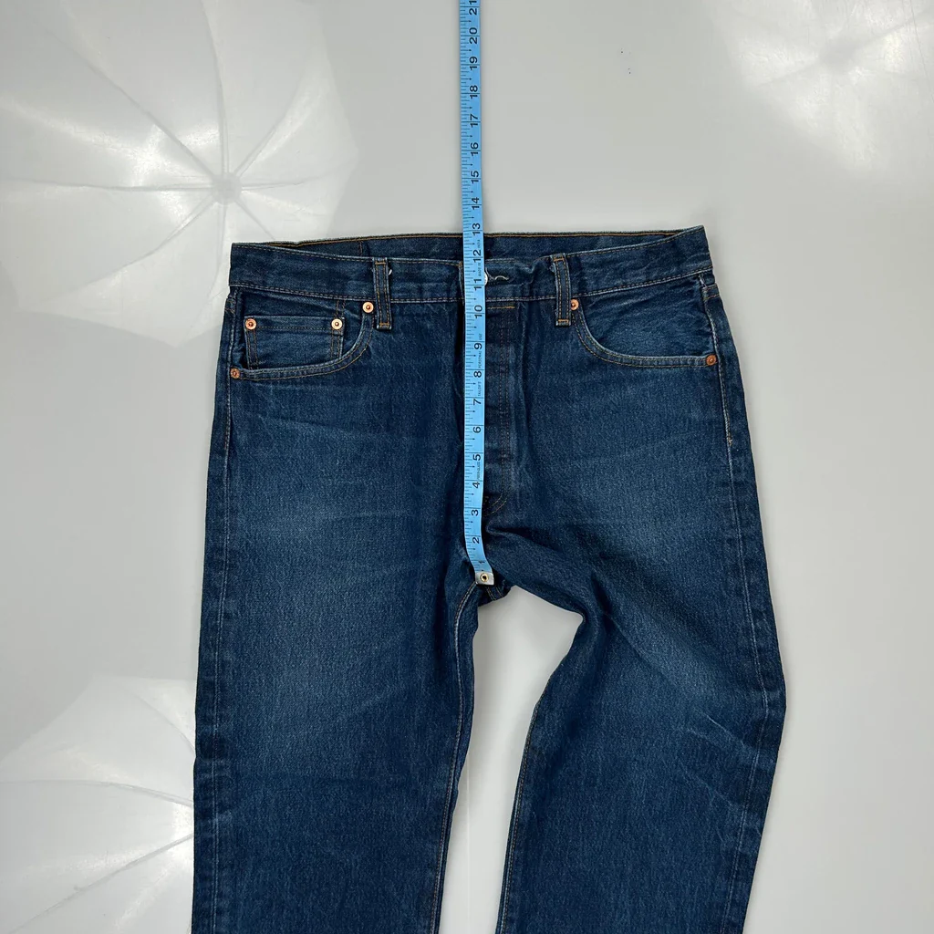 Levis Jeans - 36W 27L Blue Cotton - Image 4