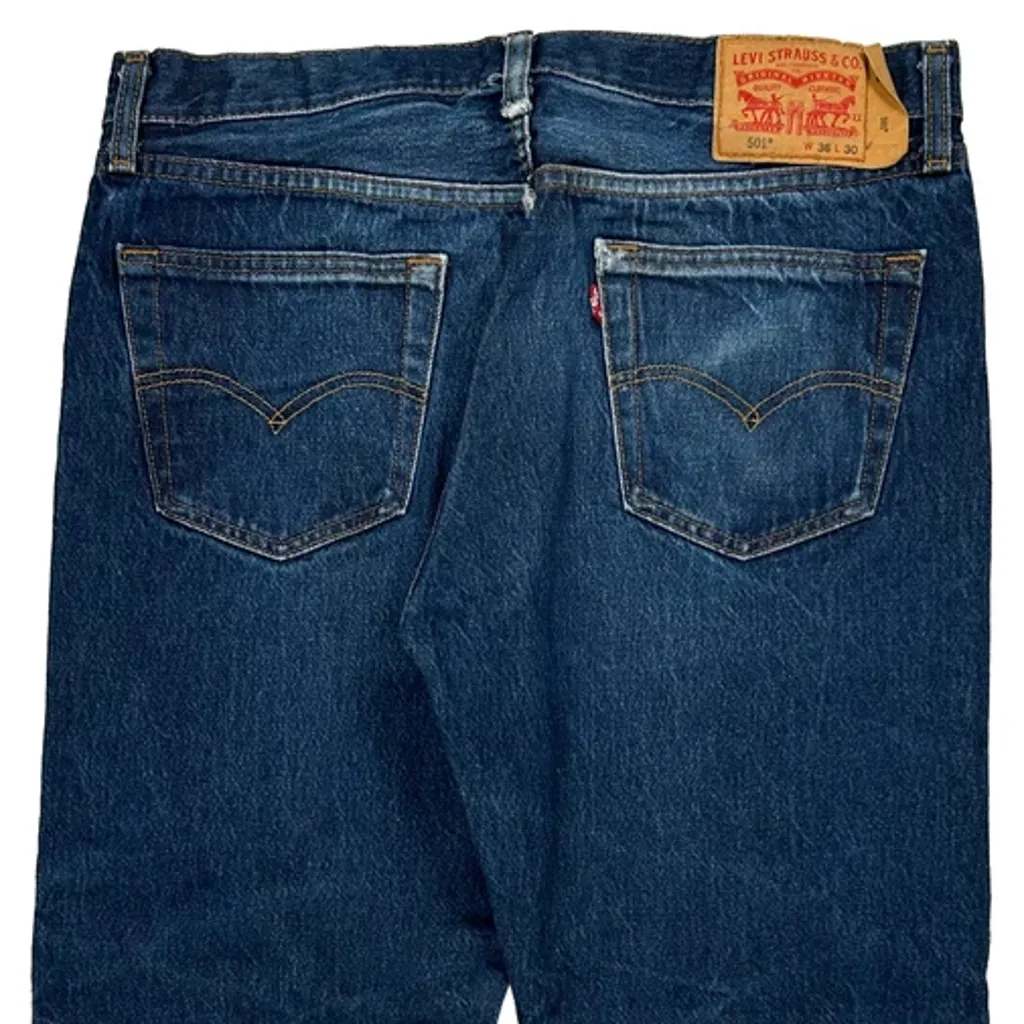 Levis Jeans - 36W 27L Blue Cotton - Image 7