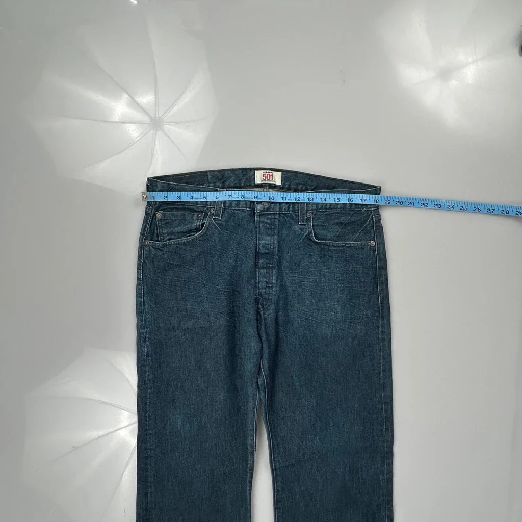 Levis Jeans - 36W 31L Blue Cotton - Image 3