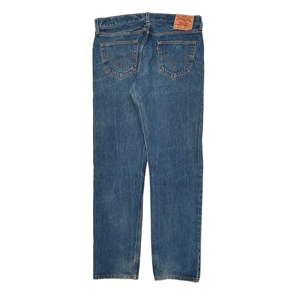 Levis Jeans - 38W 32L Blue Cotton