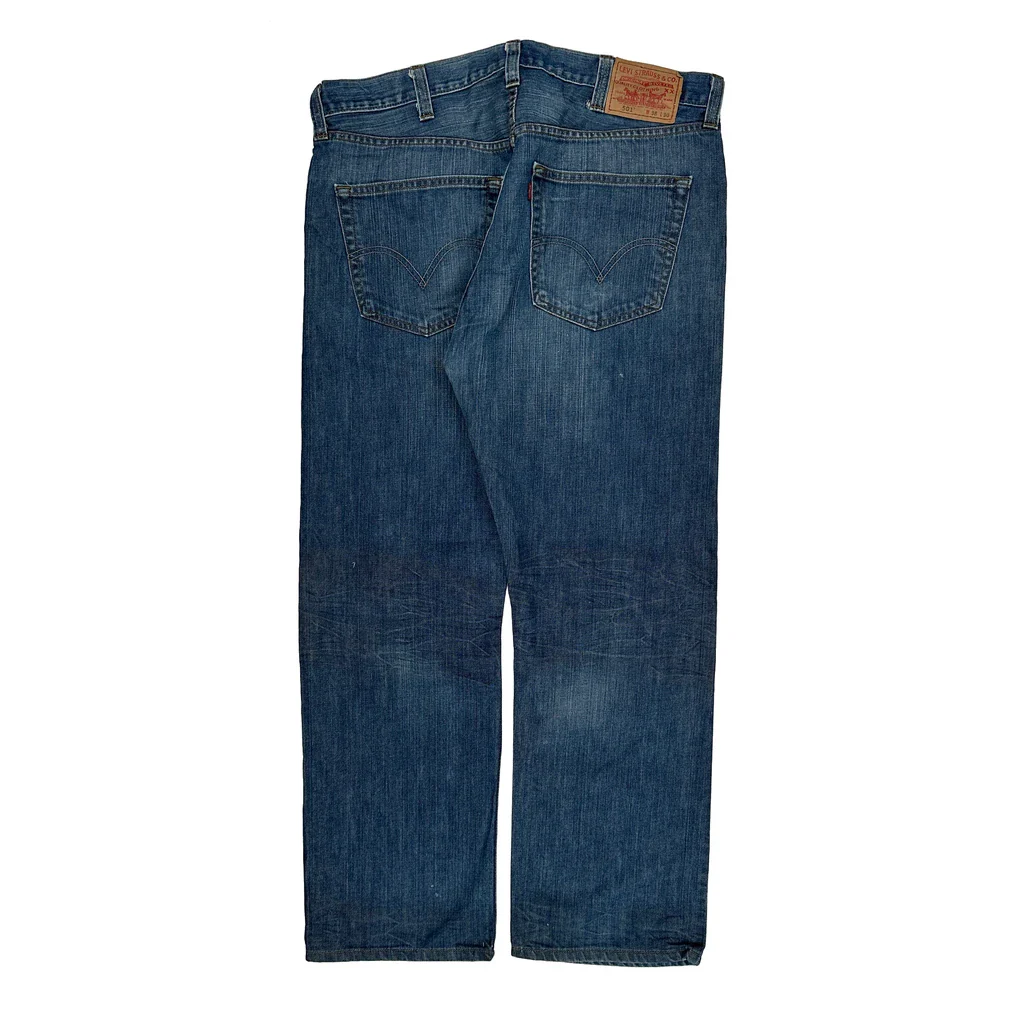 Levis 501 Jeans - 38W 30L Blue Cotton