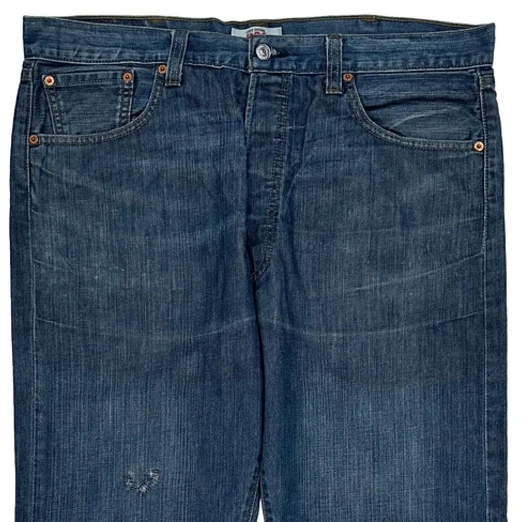 Levis 501 Jeans - 38W 30L Blue Cotton - Image 10