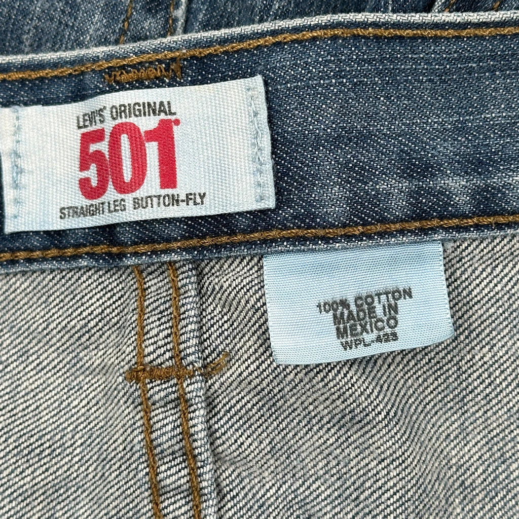 Levis 501 Jeans - 38W 30L Blue Cotton - Image 6
