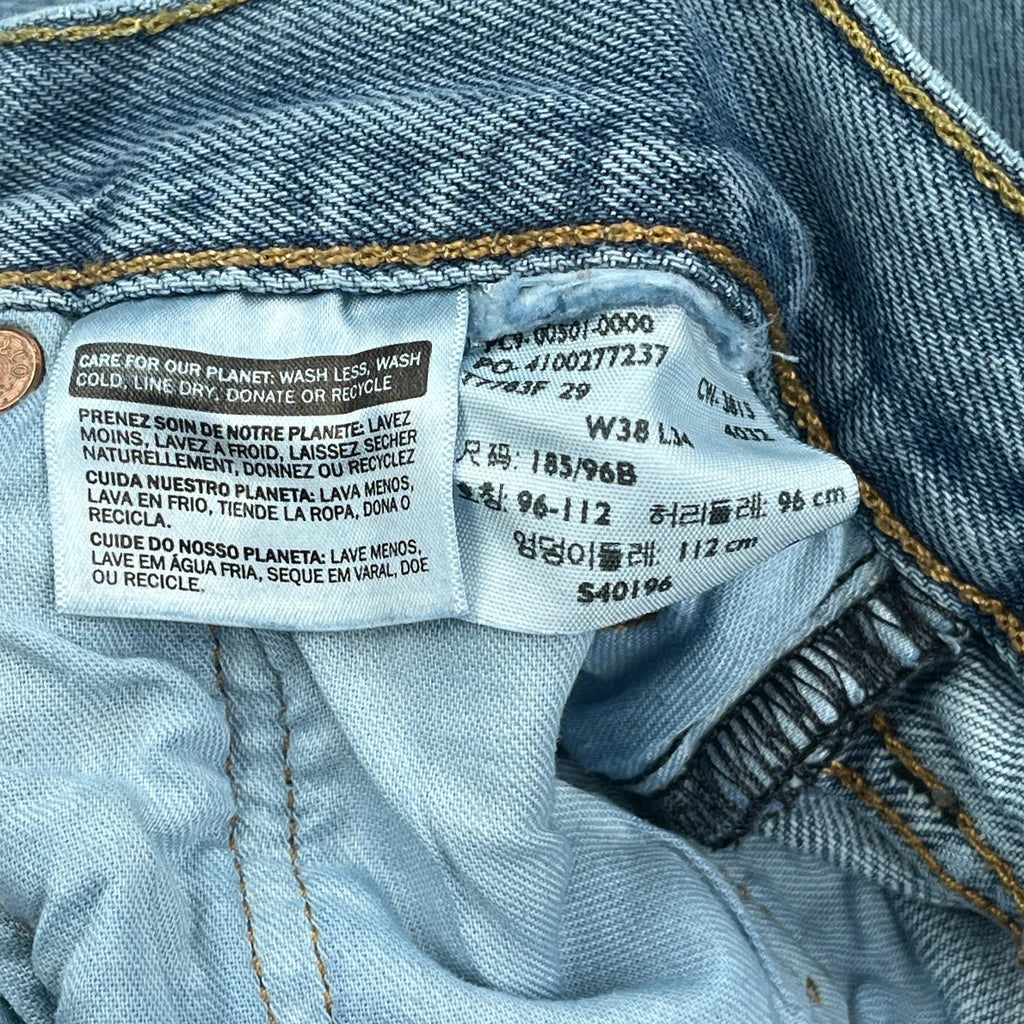 Levis Jeans - 38W 30L Blue Denim - Image 5