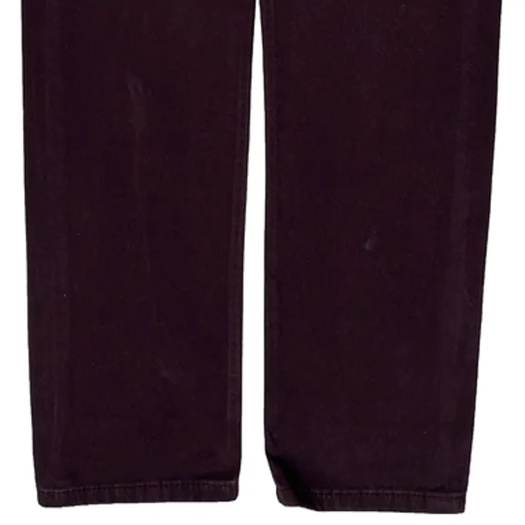 Levis Jeans - 31W 30L Burgundy Cotton - Image 8