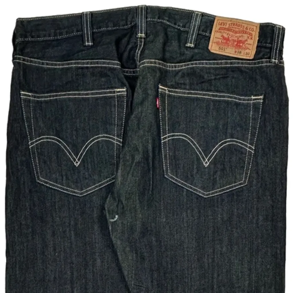 Levis Jeans - 36W 32L Dark Wash Denim - Image 8