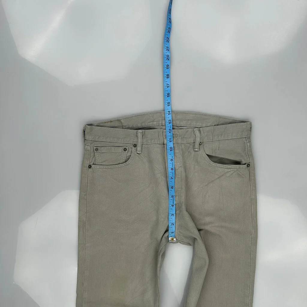 Levis Jeans - 36W 30L Gray Cotton - Image 3