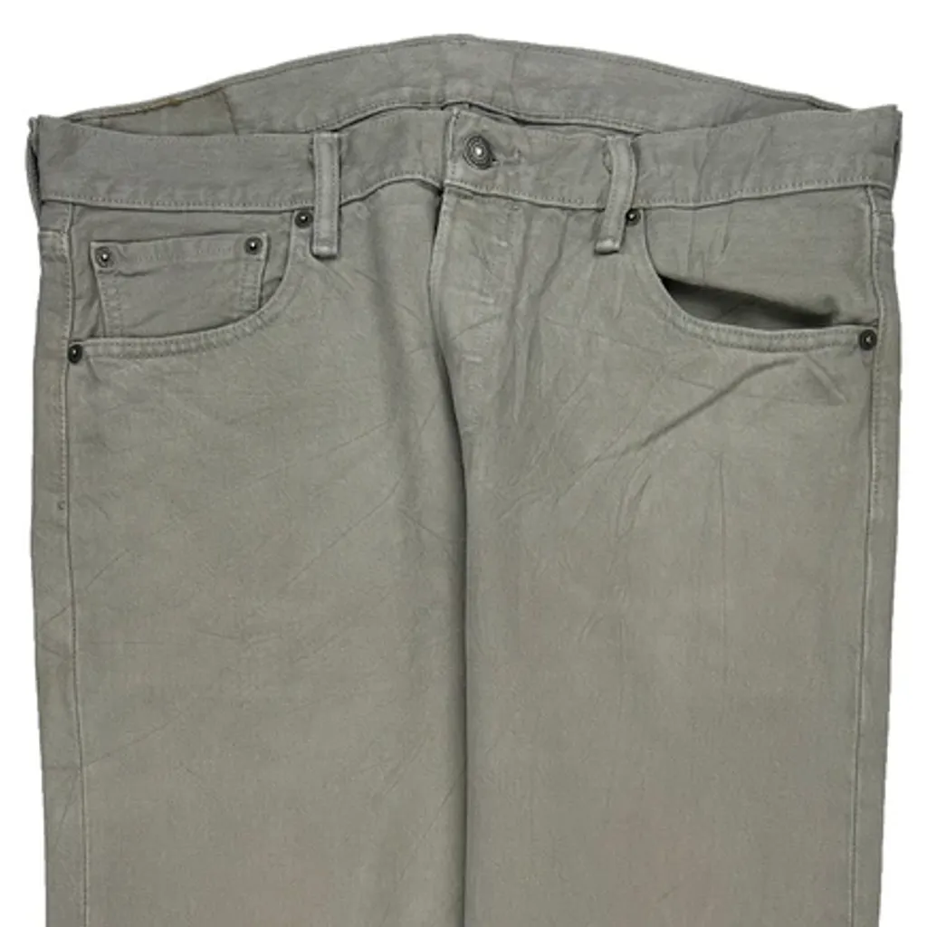 Levis Jeans - 36W 30L Gray Cotton - Image 9