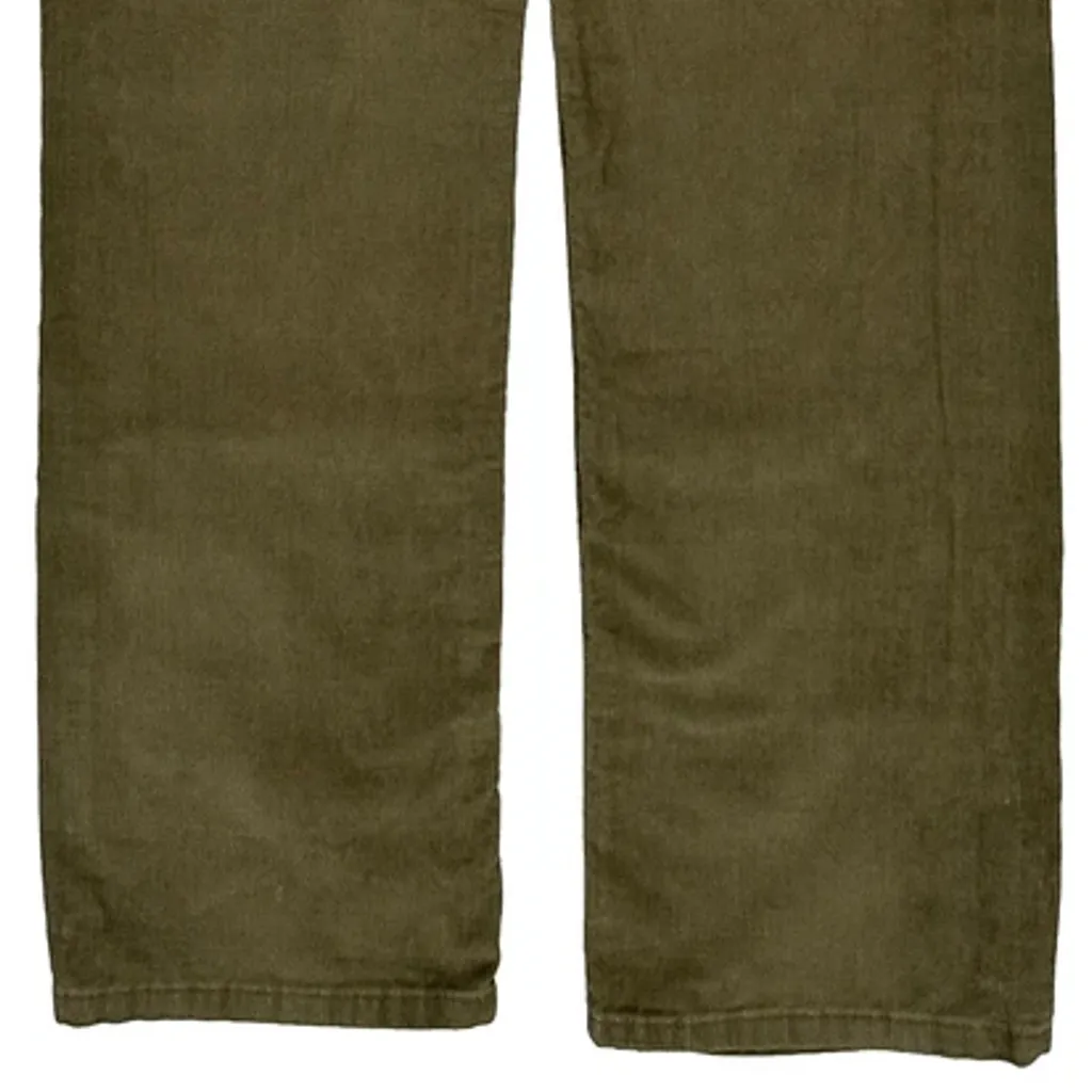 Levis Slim Jeans - 29W 31L Green Cotton - Image 7