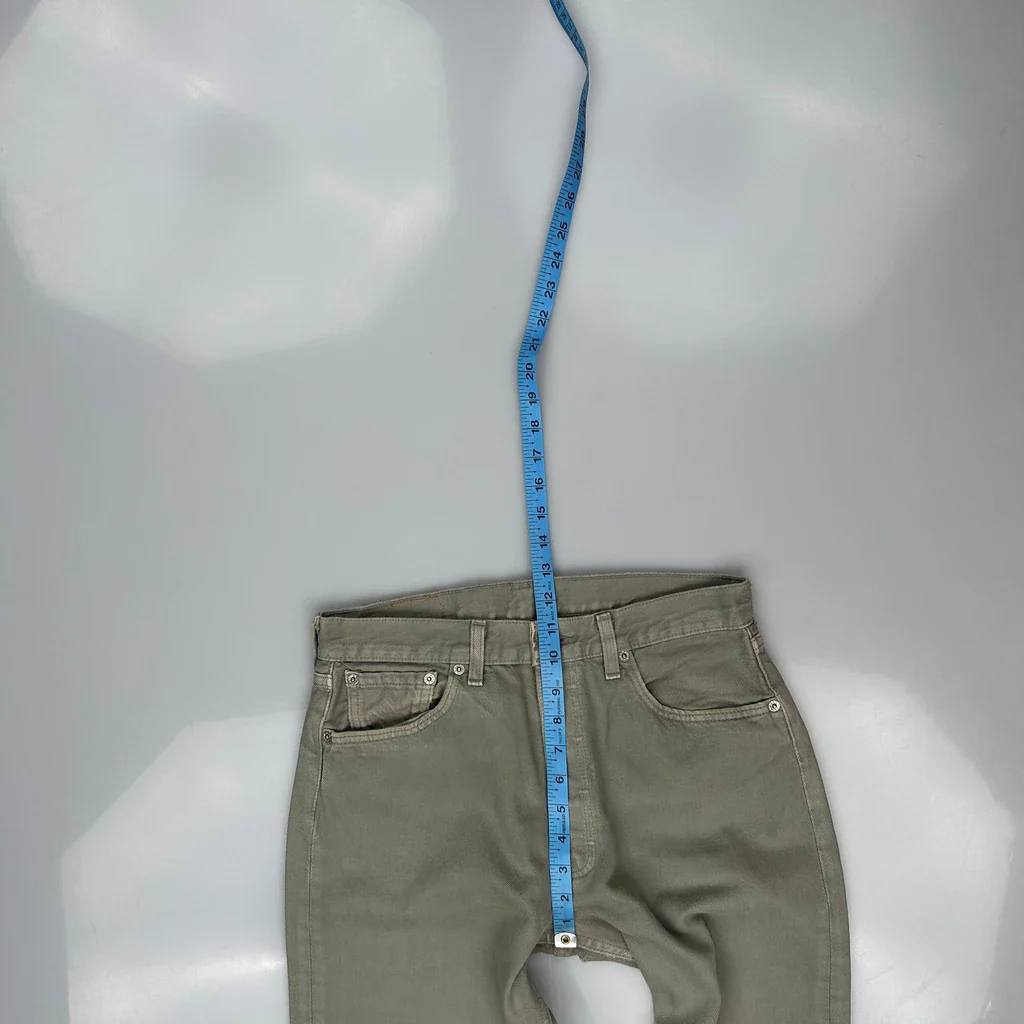 Levis Jeans - 30W 31L Grey Cotton - Image 4