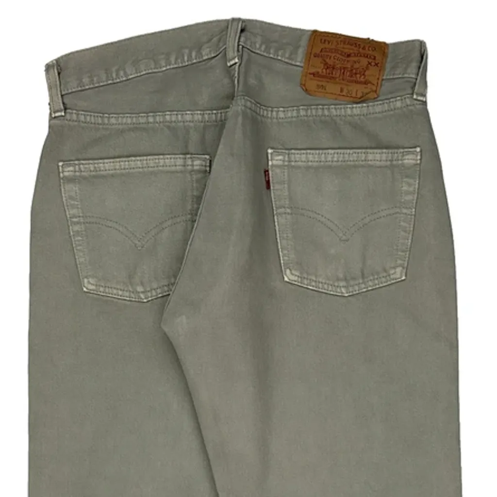 Levis Jeans - 30W 31L Grey Cotton - Image 7