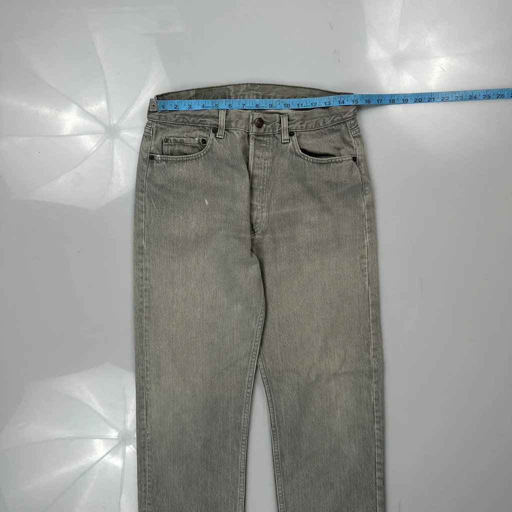 Levis Jeans - 30W 32L Grey Denim - Image 3