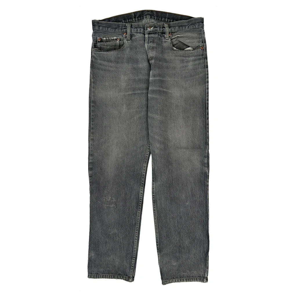 Levis Jeans - 33W 30L Grey Denim - Image 2