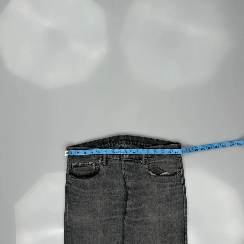 Levis Jeans - 33W 30L Grey Denim - Image 3
