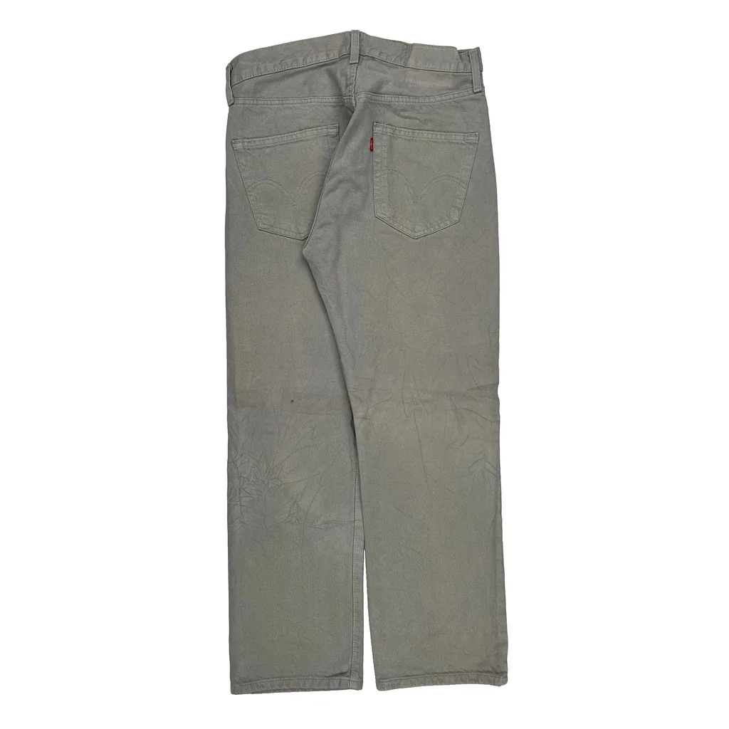 Levis Jeans - 34W 30L Grey Cotton