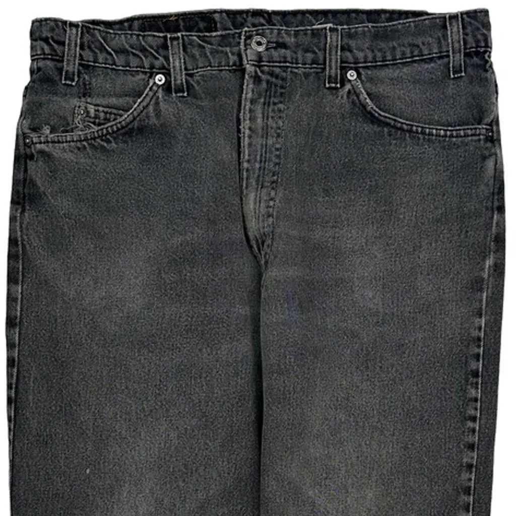 Levis White Tab Jeans - 34W 29L Grey Denim - Image 9