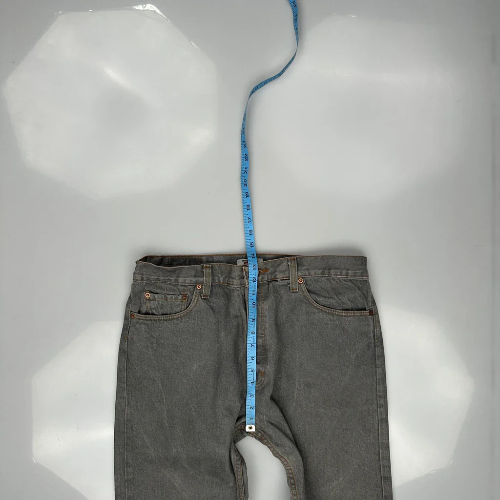 Levis Jeans - 34W 30L Grey Denim - Image 4