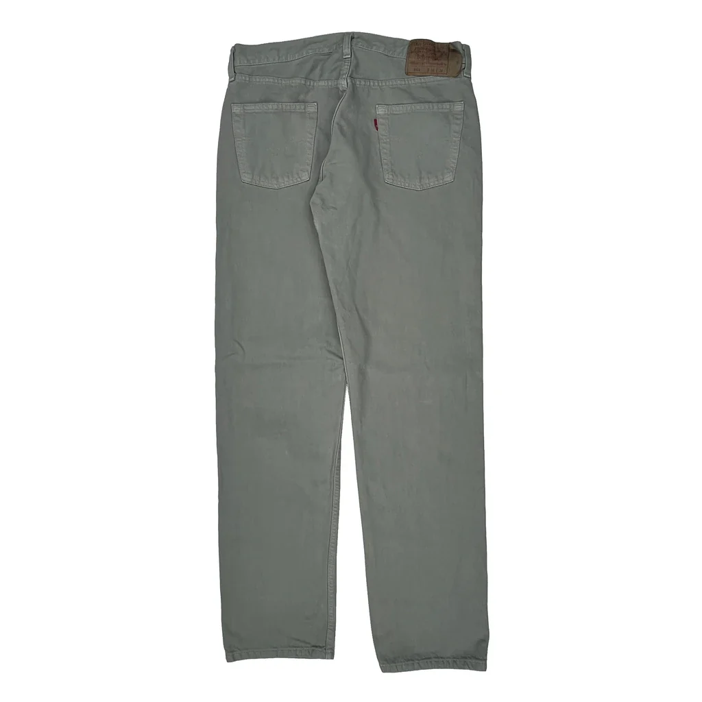 Levis Jeans - 34W 34L Grey Cotton