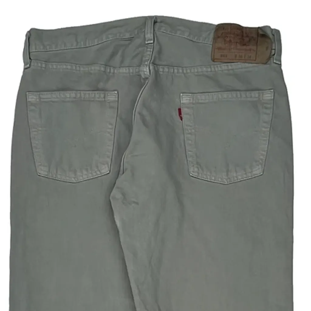 Levis Jeans - 34W 34L Grey Cotton - Image 6