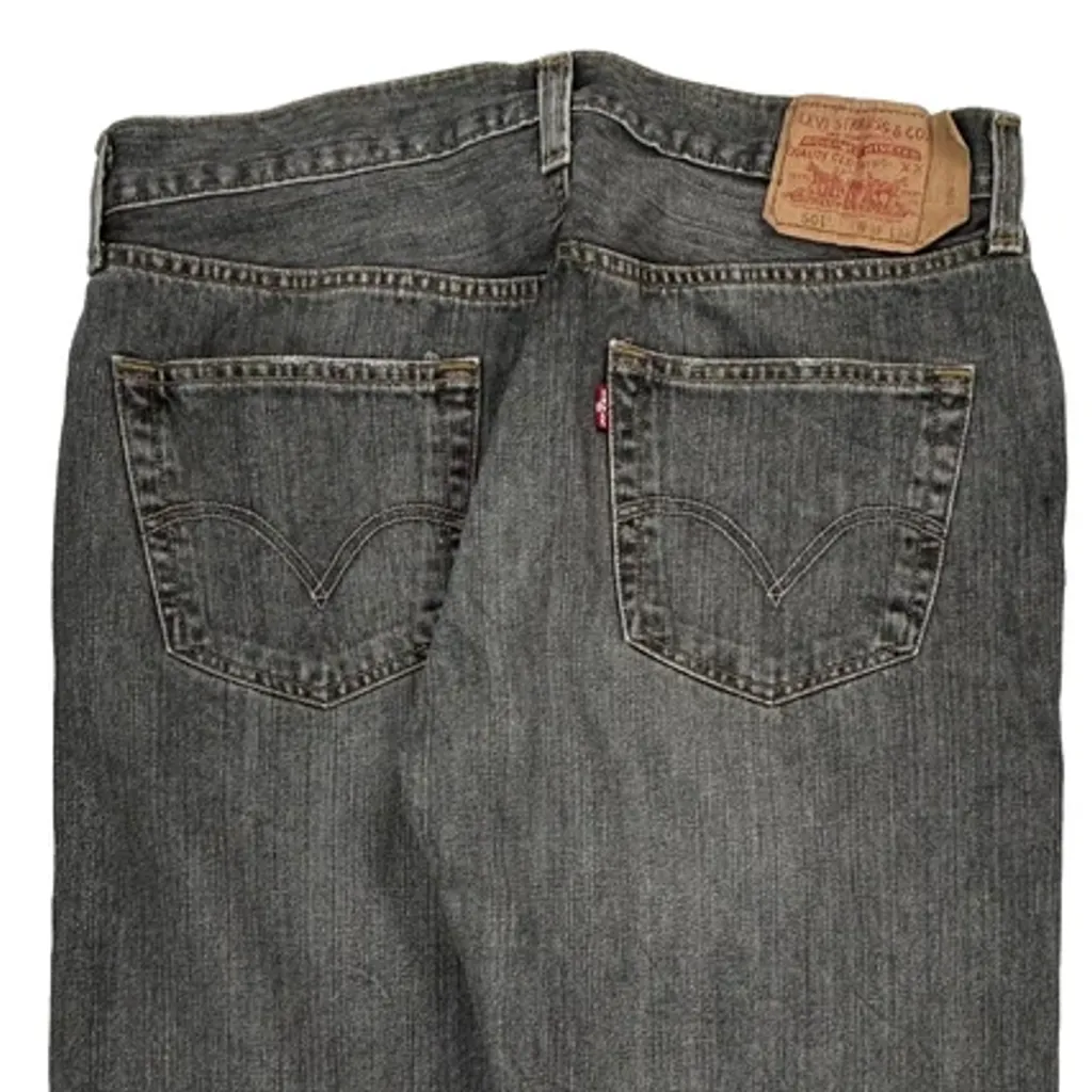 Levis Jeans - 34W 30L Grey Cotton - Image 8