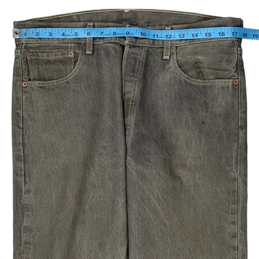 Levis Jeans - 36W 30L Grey Cotton - Image 10