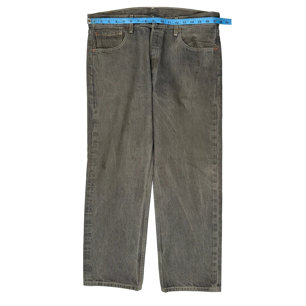 Levis Jeans - 36W 30L Grey Cotton - Image 2