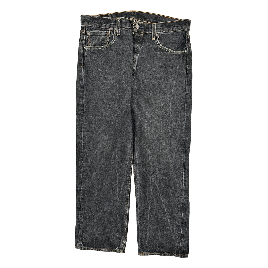 Levis Jeans - 36W 30L Grey Cotton - Image 2