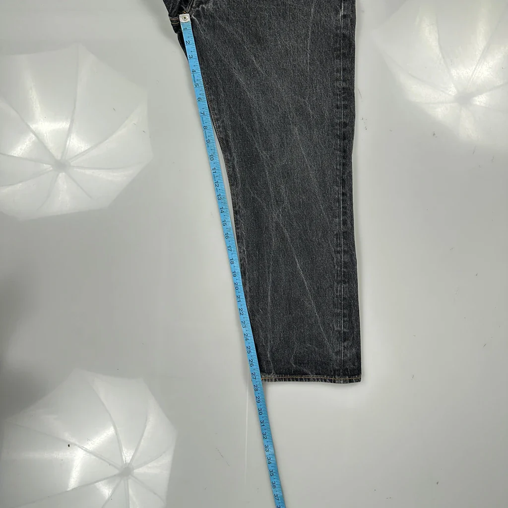 Levis Jeans - 36W 30L Grey Cotton - Image 5