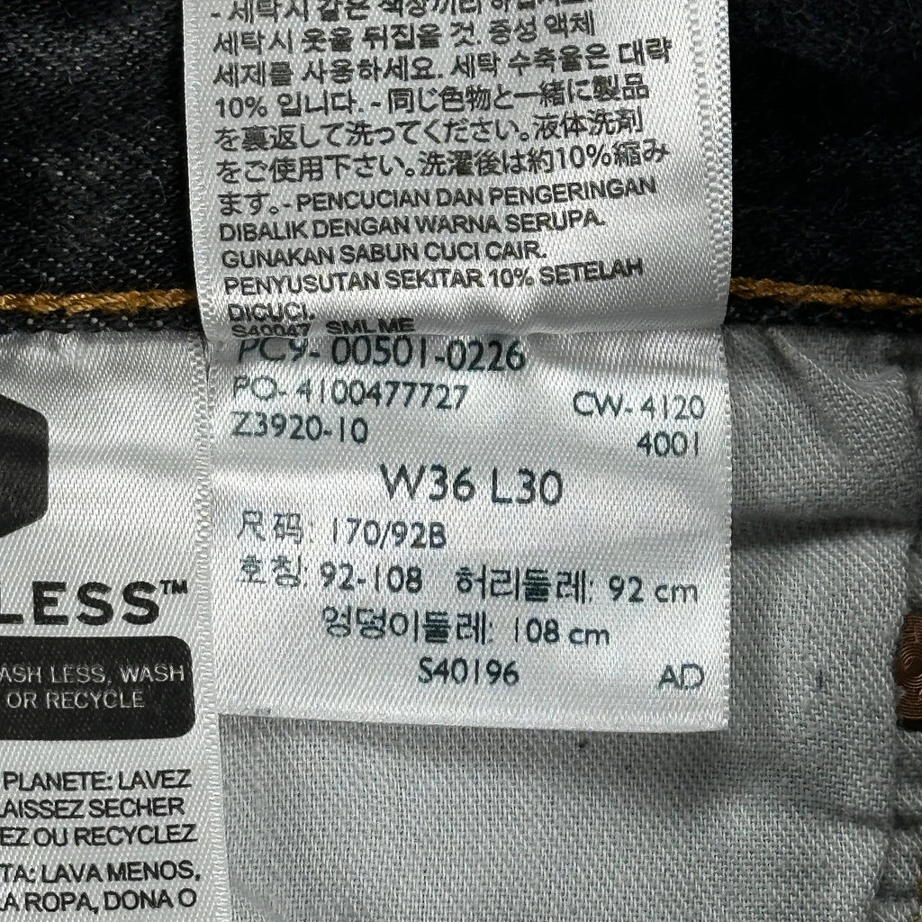 Levis Jeans - 36W 30L Grey Cotton - Image 6