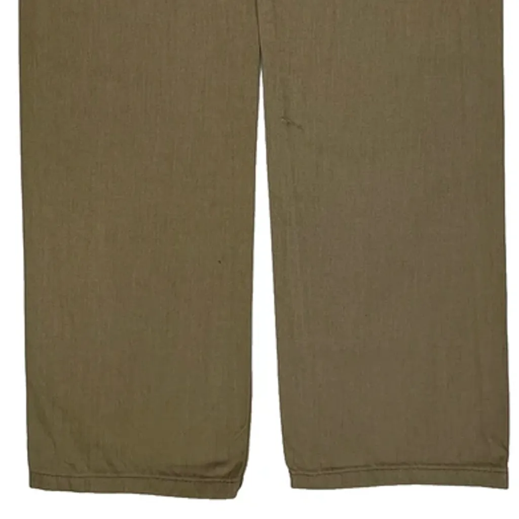Levis 505 Jeans - 30W 32L Khaki Cotton - Image 8
