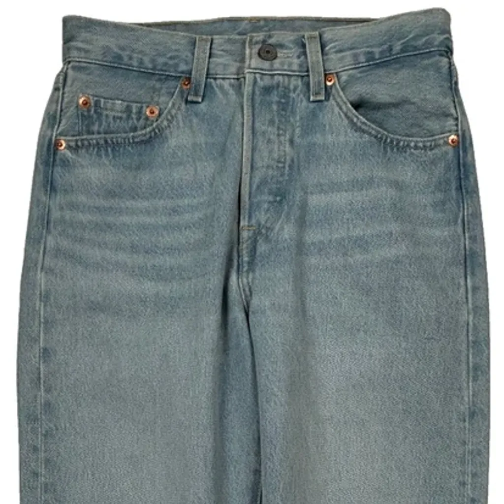 Levis Jeans - 26W 30L Light Wash Cotton - Image 9
