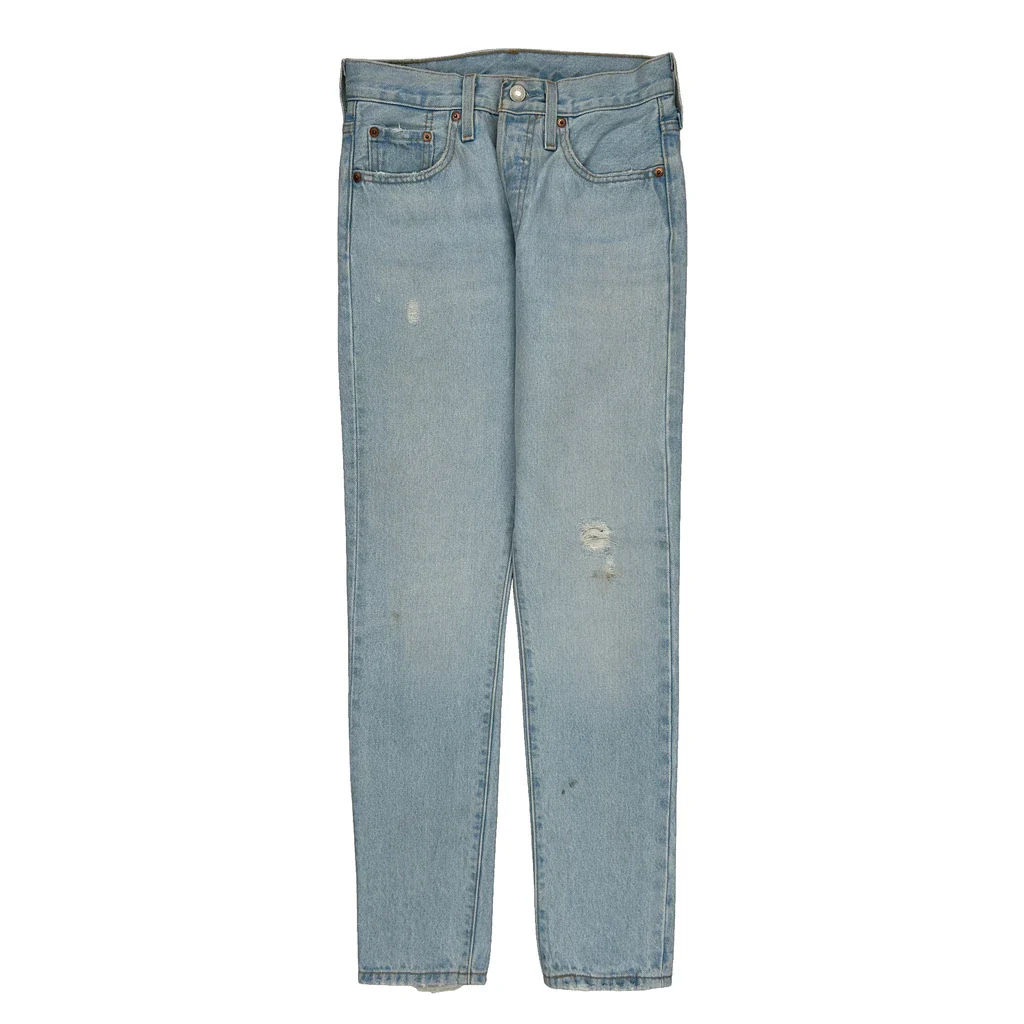 Levis Jeans - 28W 29L Light Wash Cotton - Image 2
