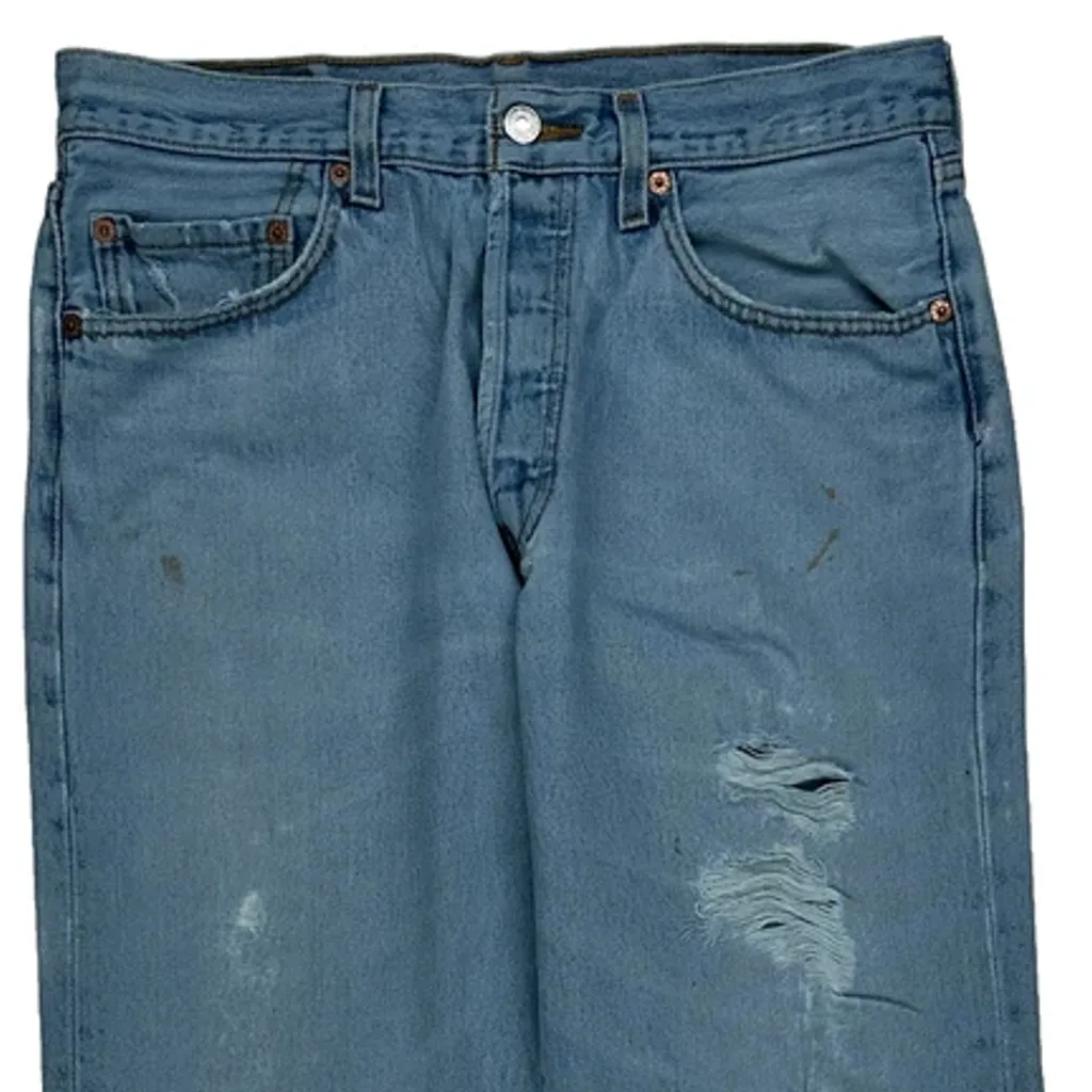 Levis Jeans - 29W 33L Light Wash Cotton - Image 10