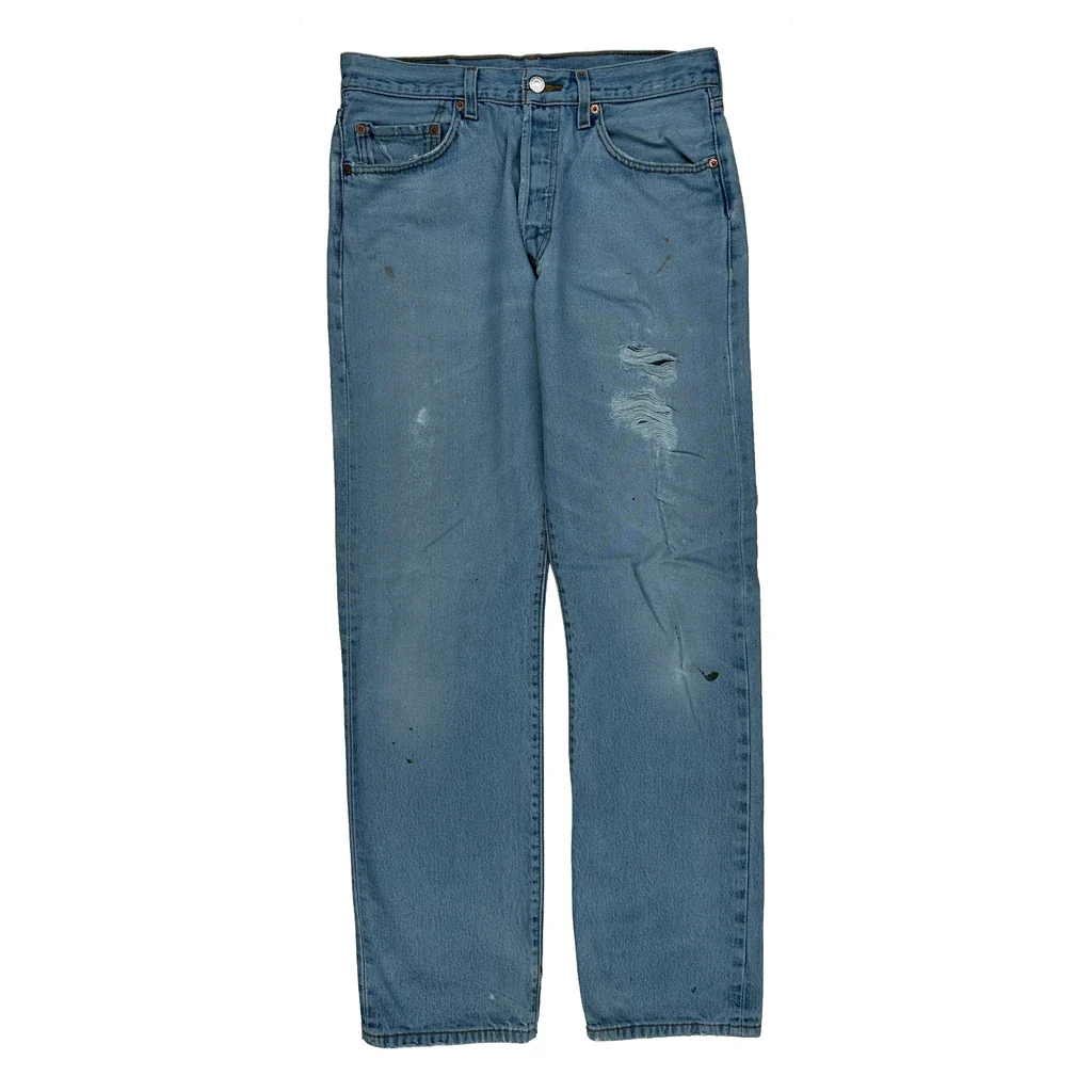 Levis Jeans - 29W 33L Light Wash Cotton - Image 2
