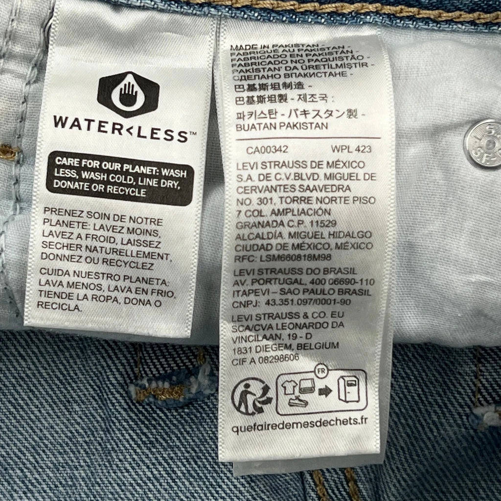 Levis Jeans - 30W 29L Light Wash Cotton - Image 6