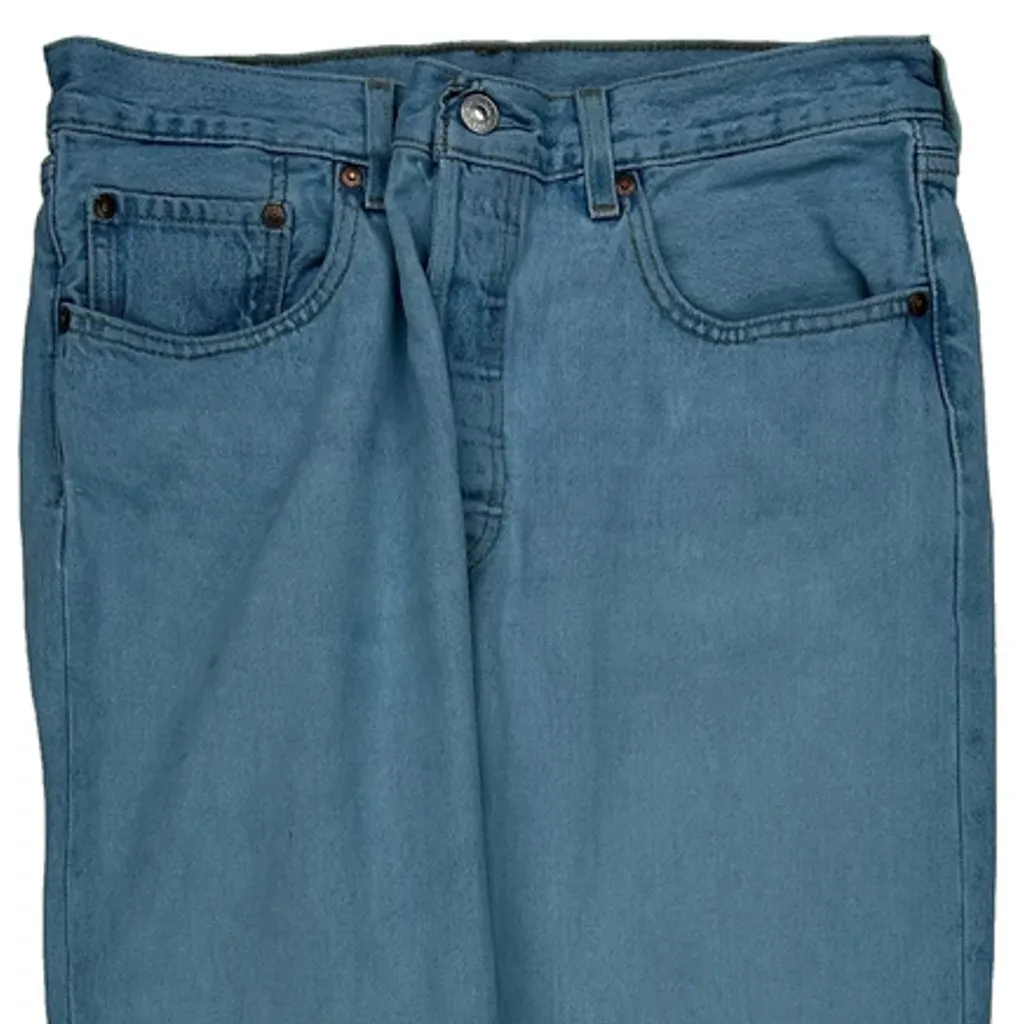 Levis Jeans - 30W 28L Light Wash Cotton - Image 11