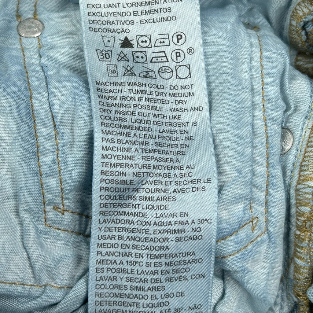 Levis Jeans - 30W 28L Light Wash Cotton - Image 7