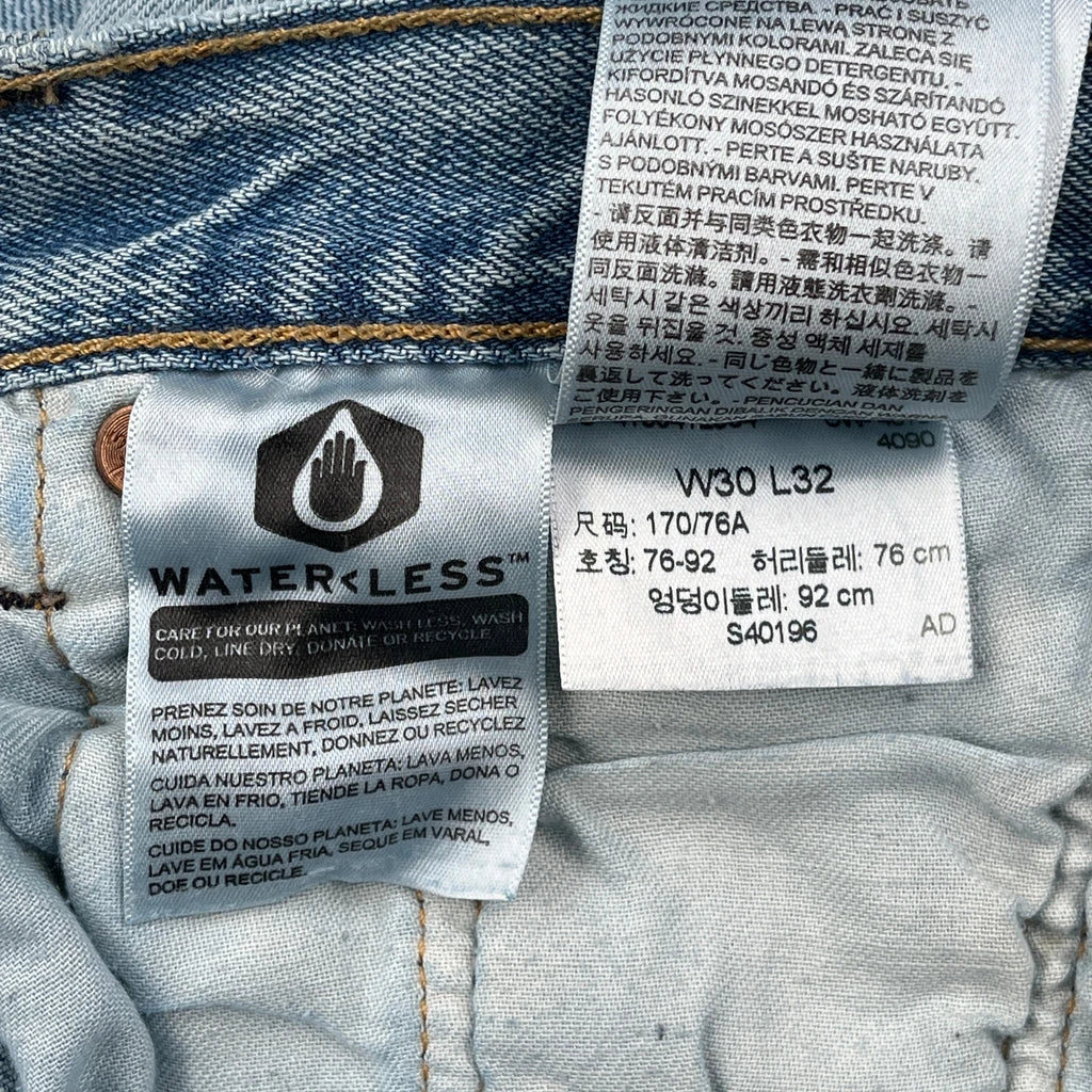 Levis Jeans - 30W 32L Light Wash Cotton - Image 6