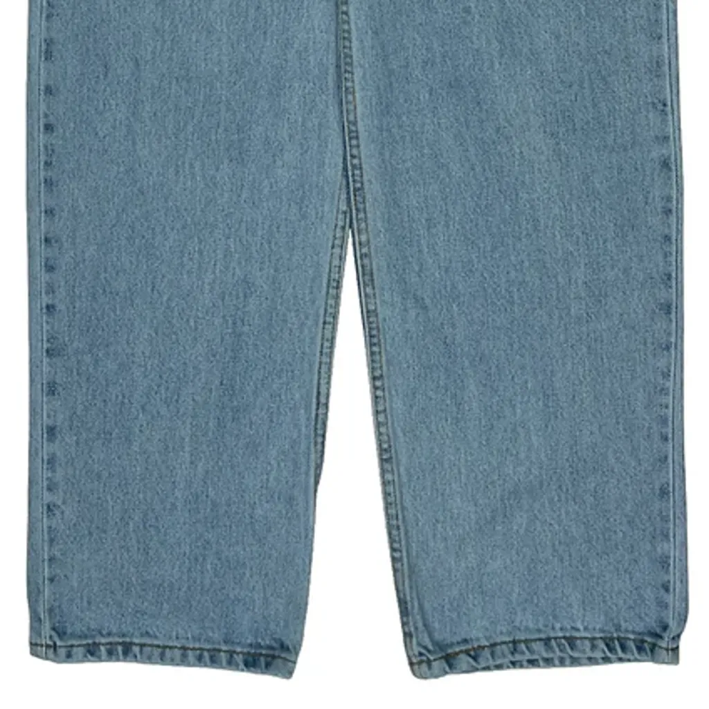 Levis Relaxed Fit Jeans - 30W 32L Light Wash Cotton - Image 10