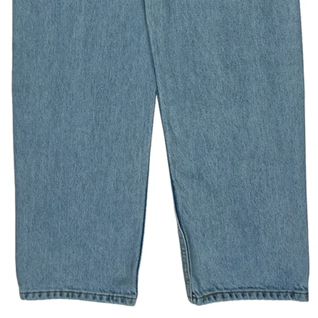 Levis Relaxed Fit Jeans - 30W 32L Light Wash Cotton - Image 8