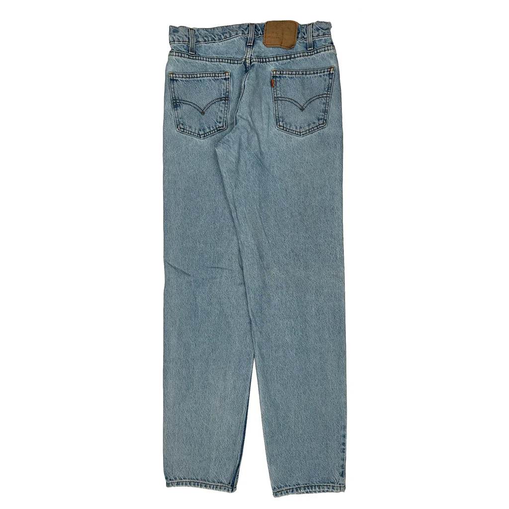 Levis Orange Tab Jeans - 31W 35L Light Wash Denim