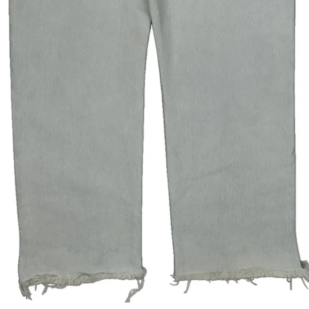 Levis 501 Jeans - 31W 28L Light Wash Cotton - Image 7