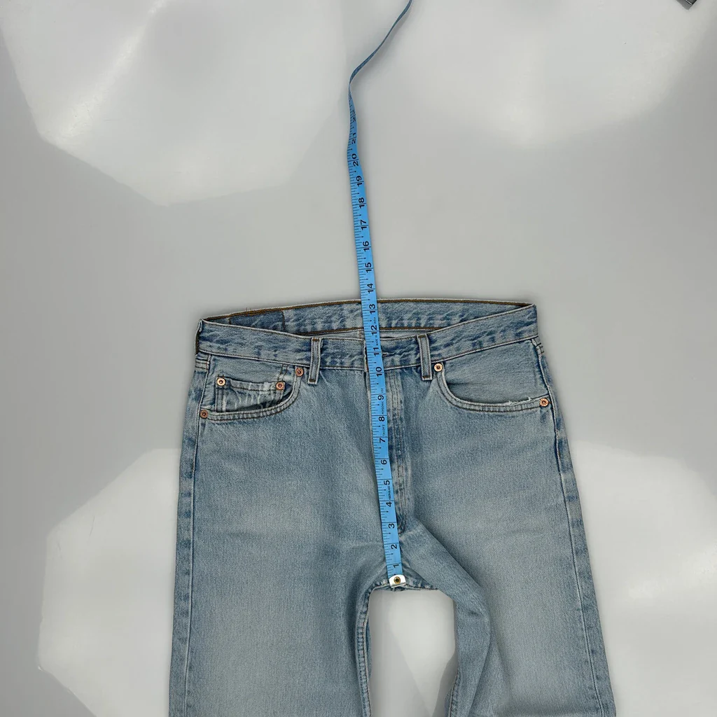 Levis Jeans - 32W 28L Light Wash Cotton - Image 4