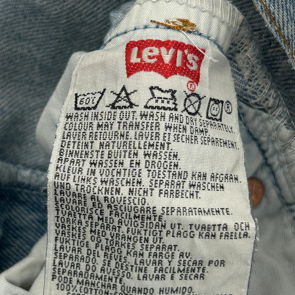 Levis Jeans - 32W 28L Light Wash Cotton - Image 6