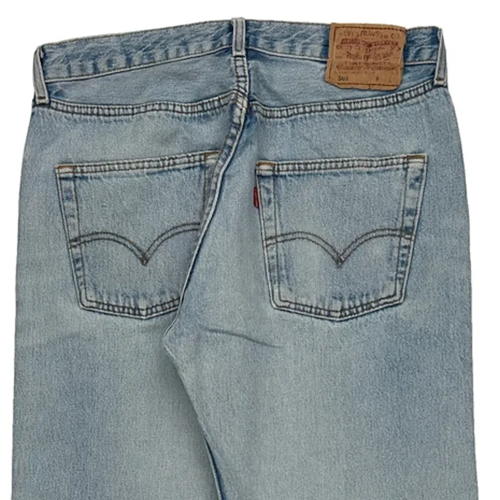 Levis Jeans - 32W 28L Light Wash Cotton - Image 7