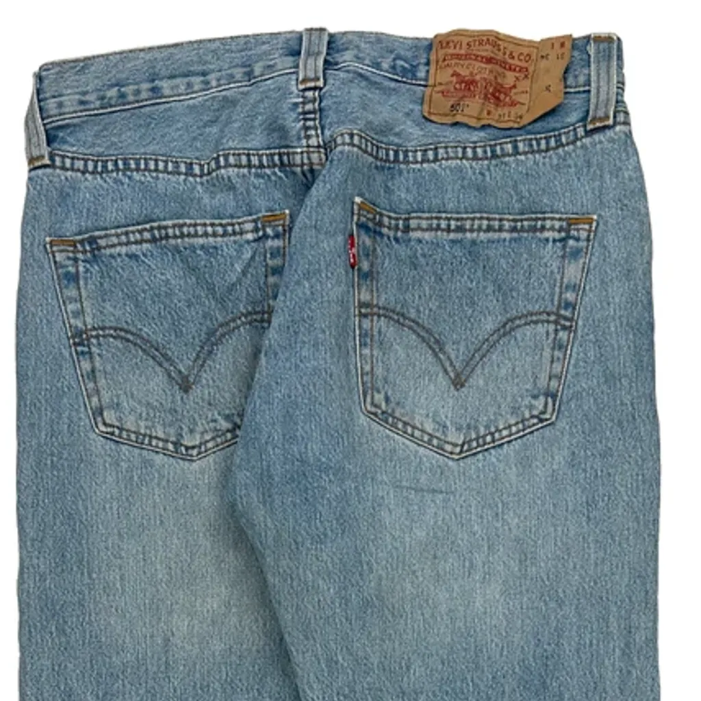 Levis Jeans - 32W 31L Light Wash Denim - Image 7
