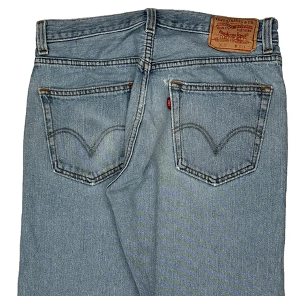 Levis Jeans - 32W 32L Light Wash Cotton - Image 7